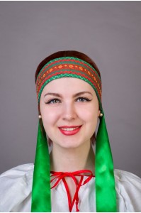 Повязка " Наталья" зеленая